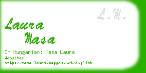 laura masa business card